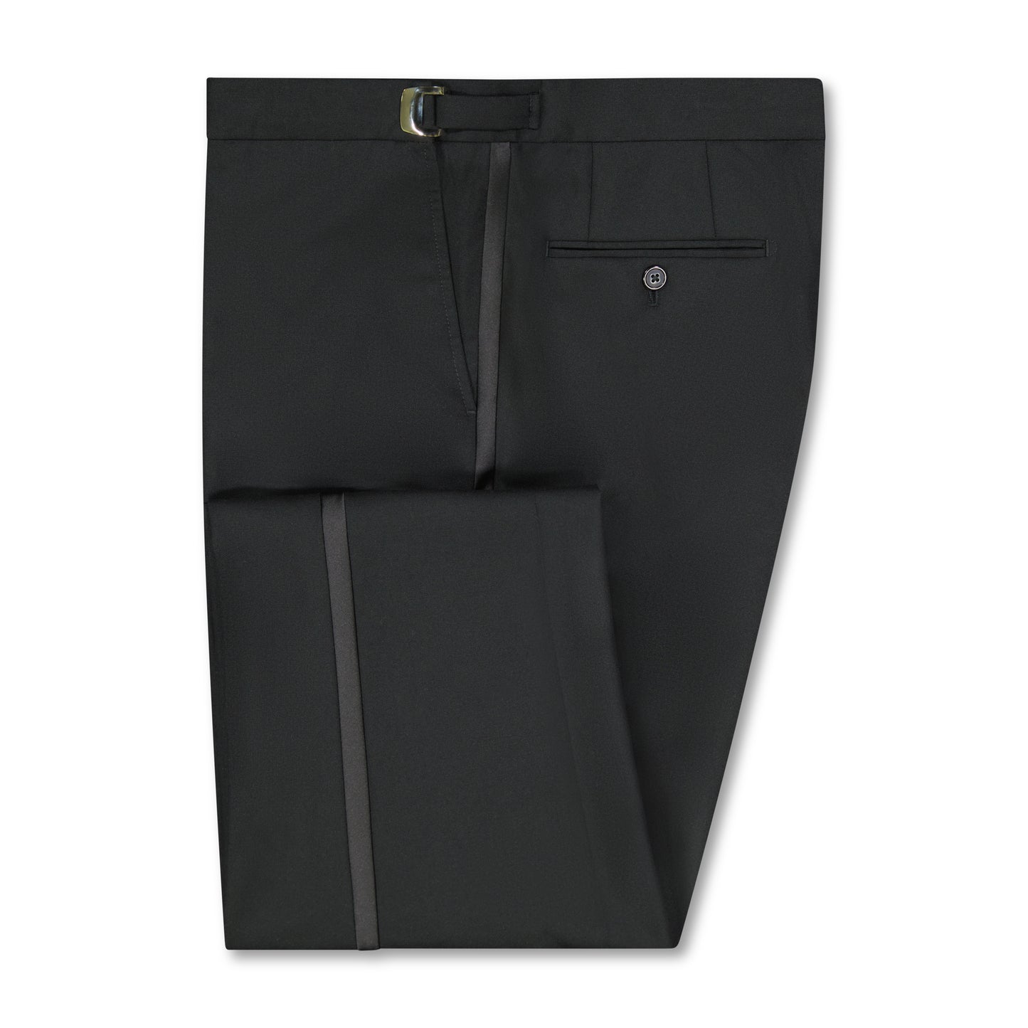Tuxedo Trousers - Adjustable Waist - Unhemmed