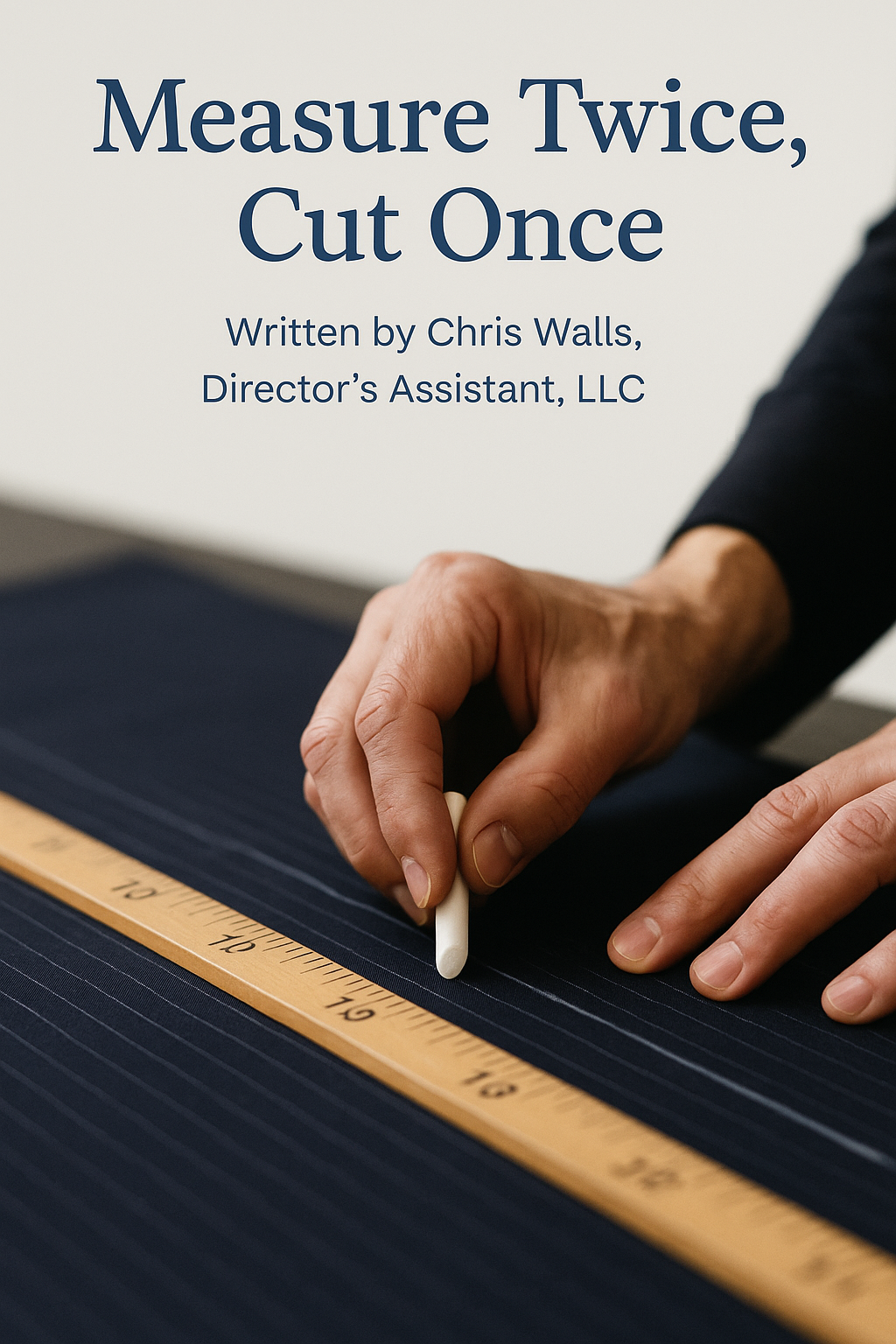 Measure Twice, Cut Once