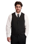 5 Button Vest w/ Functioning Welt Pockets & 4 Interior Pockets