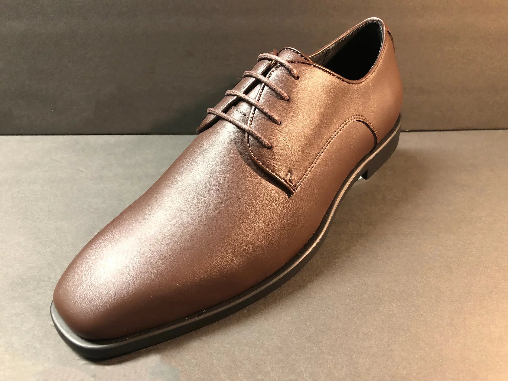 Chocolate Tuscano Dress Shoe in Matte Finish