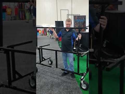 Folding Multi-Percussion Rack