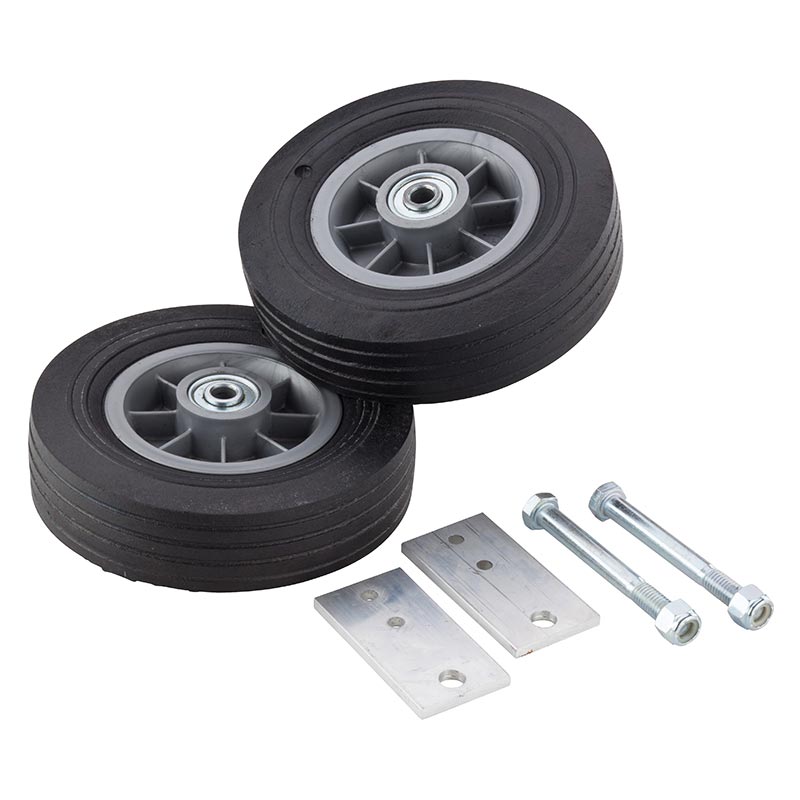 8″ Solid Rubber Tires w/ Bolts (for 6'Command Center 2 Only)