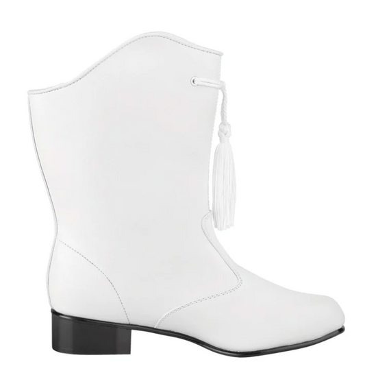 Leather Majorette Boot (White Only)
