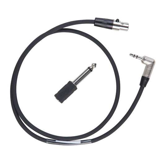 18" iKenny Kable  (connects iPhone/iPod/iPad to body pack transmitter)