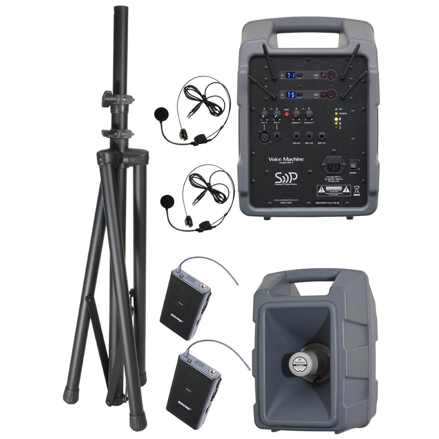 Voice Machine w/1 Wireless Headset